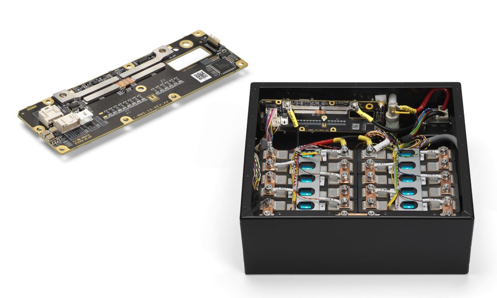internal components of New i-BMS Battery Management System