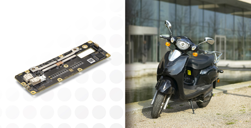 image of new battery hot swapping system for low power Ev's such as motorcycles