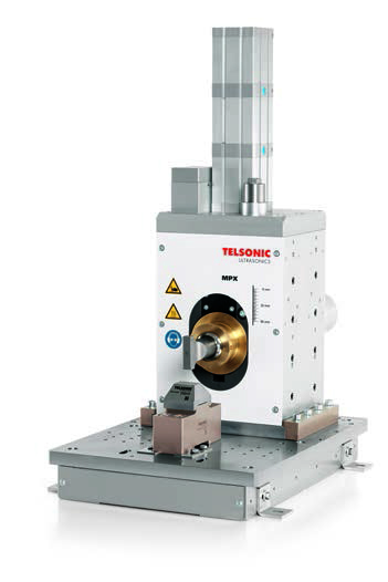 (The modular design of Telsonic’s MPX makes it suitable for multiple metal welding tasks in different configurations)