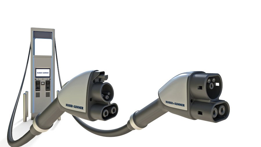 image of HUBER+SUHNER RADOX® HV cables
