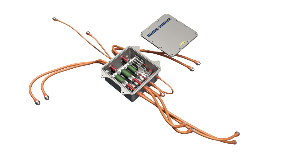 inner workings of HUBER+SUHNER RADOX® HV cables